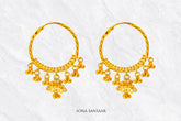 Chime Jhumka Hoops | Sona Sansaar